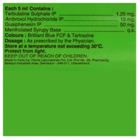 Rx TUSQ X PLUS SYRUP-100ML (SUGAR FREE) - 100ML