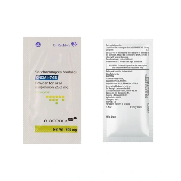Rx ECONORM SACHETS -765MG - 765MG
