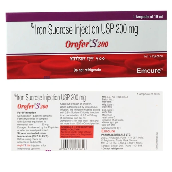 Rx OROFER S 200 -10ML - 10ML