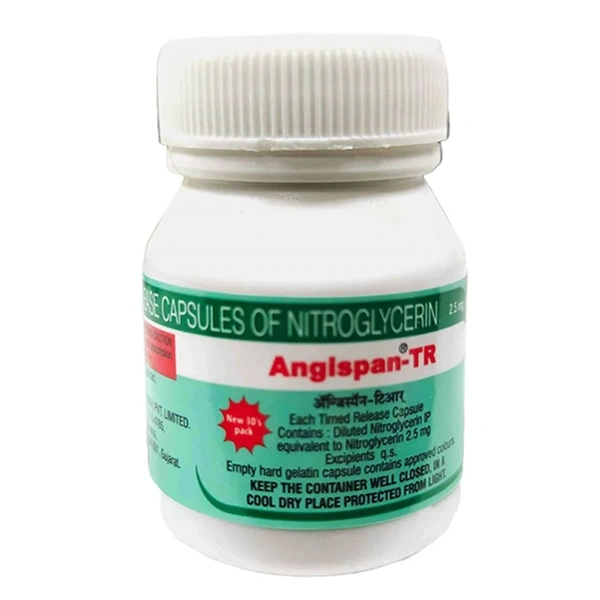 Rx ANGISPAN TR 2.5 - 30 TABLETS - 30S