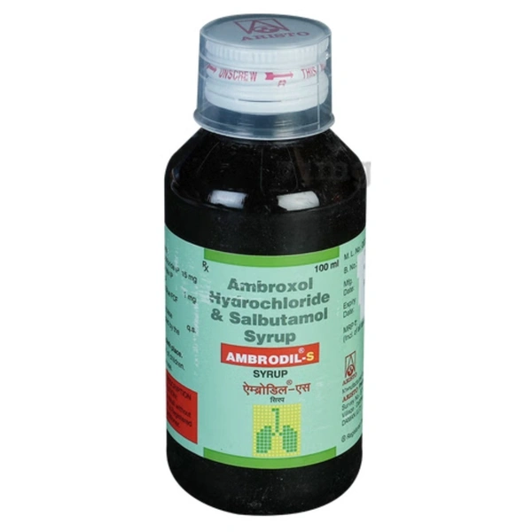 Rx AMBRODIL S SYRUP-100ML - 100ML