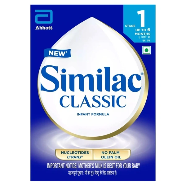 Rx SIMILAC CLASSIC STAGE-1 REFIILL-400GMS - 400GMS