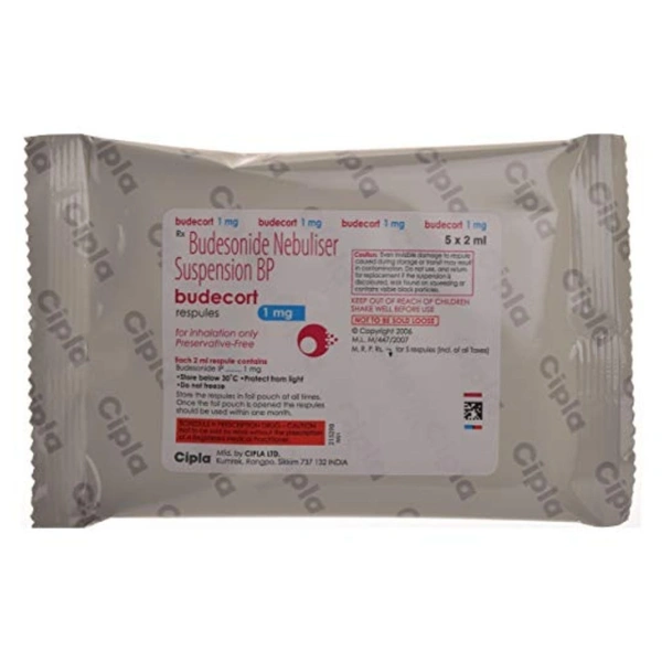 Rx BUDECORT 1MG RESPULES -1X5 -2ML - 1X5 -2 ML
