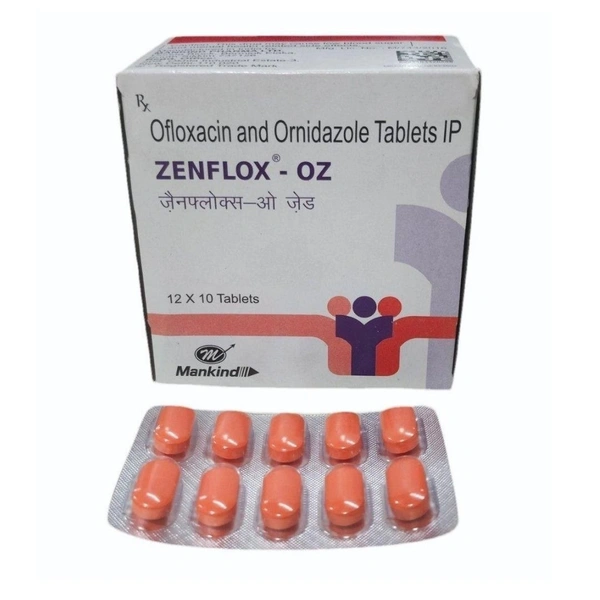 Rx ZENFLOX OZ -1X10 TABLETS - 1X10
