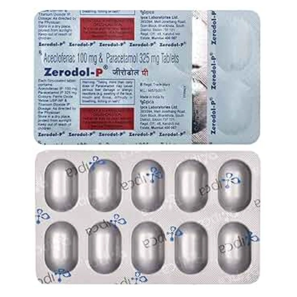 RX ZERODOL P - 1X10 TABLETS - 1X10 TABLETS