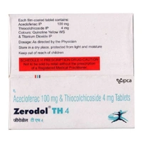 Rx ZERODOL TH4 - 10 TABLETS - 10 TABLETS