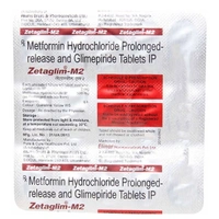 Rx ZETAGLIM M2 - 1X15 TABLETS - 1X15 TABLETS