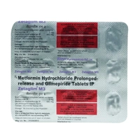 Rx ZETAGLIM M3 - 1X15 TABLETS - 1X15 TABLETS