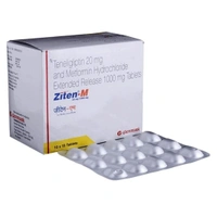 RX ZITEN M (20/500) - 1X15 TABLETS - 1X15 TABLETS