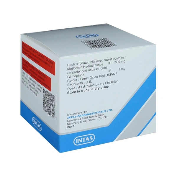 Rx ZORYL M1 FORTE - 1X15 TABLETS - 1X15 TABLETS