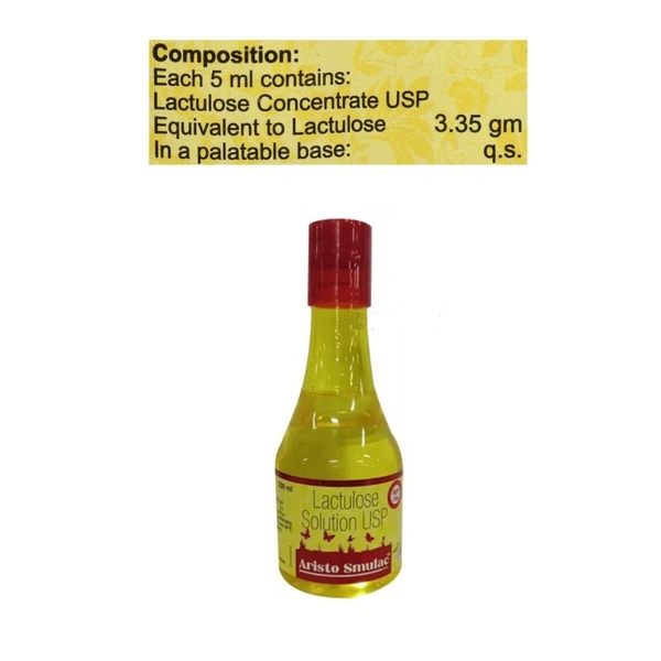 Rx ARISTO SMULAC SYRUP (SUGAR FREE) - 100ML - 100 ML
