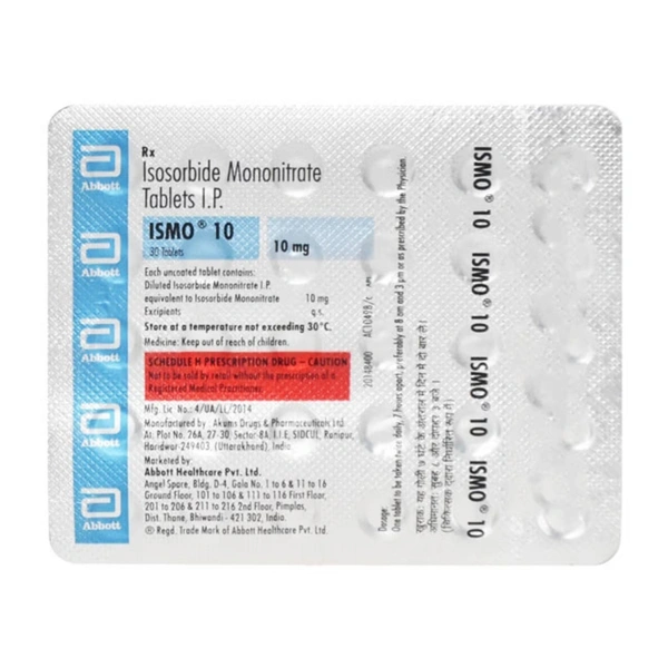 Rx ISMO 10-1X30 - 1X30