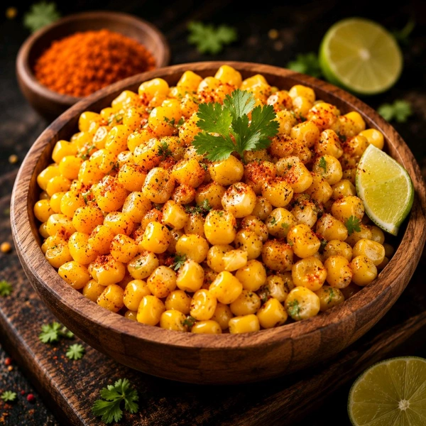No Oil Peri Peri Corn