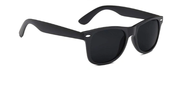 Wayfarer design Full Black Sunglass for men and women