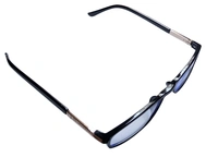 Blue Cut Lenses (Blocks Blue Rays coming from Mobiles, Computer Screens, TV and other electronic devices) Premium Quality Rectangular Shape Slim Frame Reading Glass for men and women - Free Size - +1.25