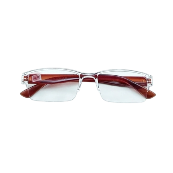 Clear Bifocal Reading Glass for Men and Women  - +2.00