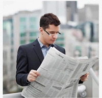 Compact Reading Glasses for men and women - +1.25