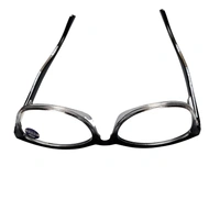 One Power Auto Focus Semi Round Shape Reading Glasses for Men and women. Clear Focus Auto Adjusting Optic, suitable for all those in need of Reading Power ranging from +0.50 to +2.50 - Black