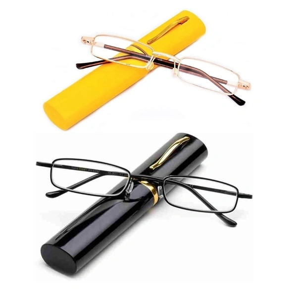 Pen type Reading Glasses for men and women pack of 2 - +1.00