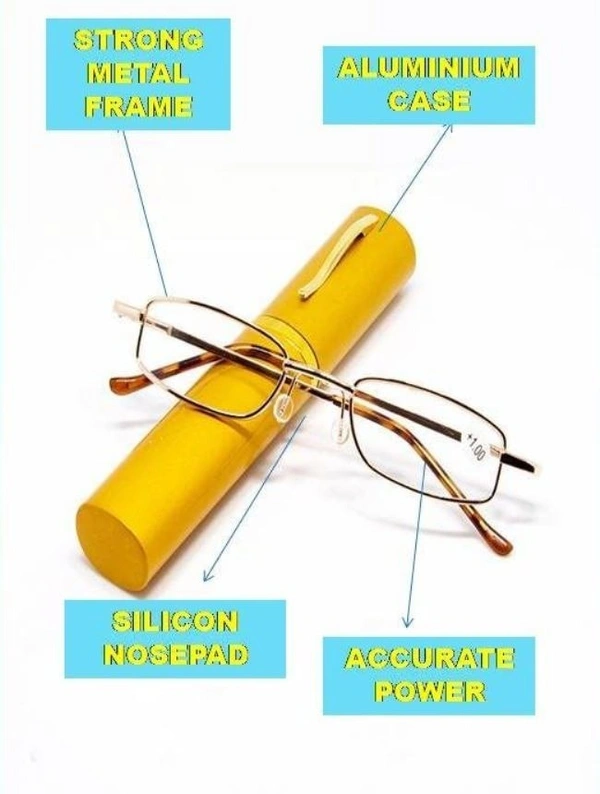 Pen type Reading Glasses for Men and Women  - +2.75