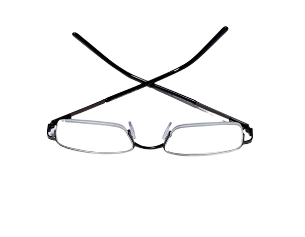 Premium Semi Rim Reading Glasses for Men and Women  - +1.00