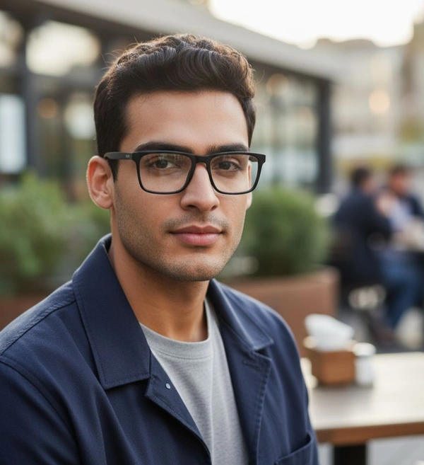 Multi Purpose Rectangle Zero Power Computer cum Day and Night Glass for Men and Women