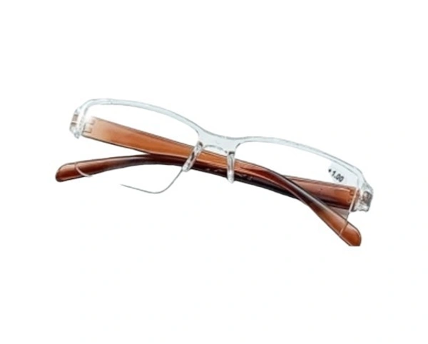 Clear Bifocal Reading Glass for Men and Women  - +3.00