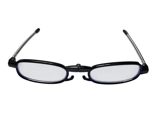 Folding Type Blue Cut Reading Glass For Men And Women For Occasional Use - +1.00