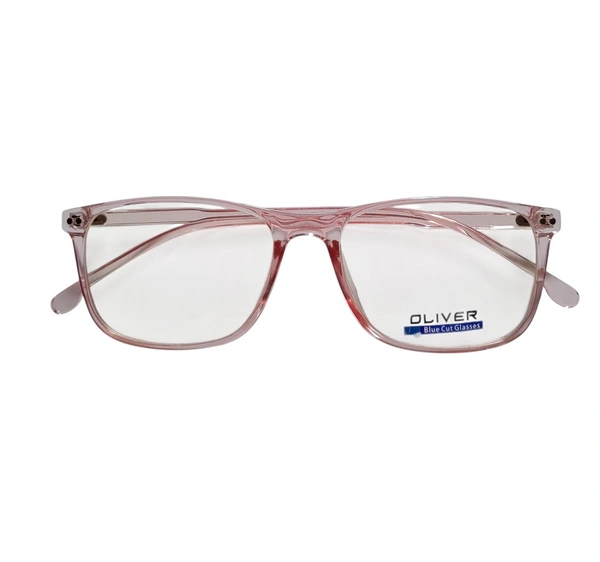 Blue cut Zero Power Computer glass for men and women - Pink
