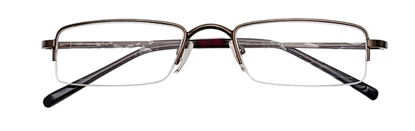 Premium Semi Rim Reading Glasses for Men and Women  - +1.00
