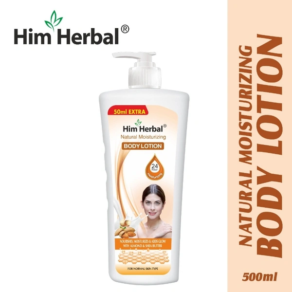 Him Herbal Natural Moisture Body Lotion - 500ml