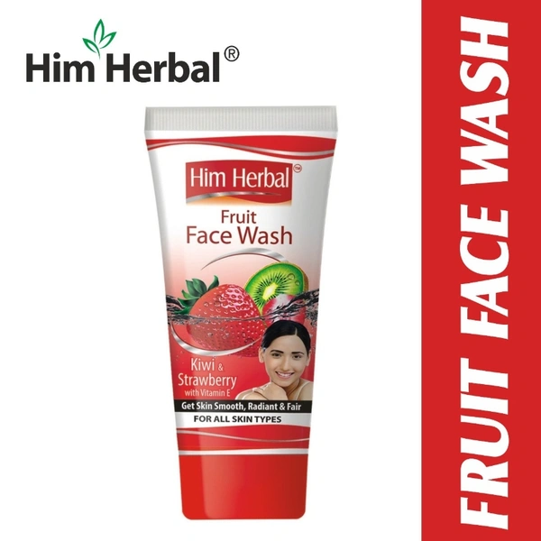 Him herbal Fruit Face Wach - 50ml