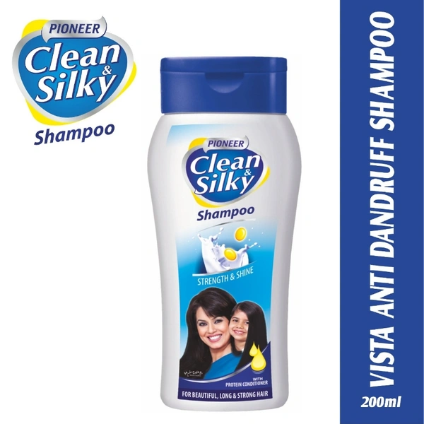 Pioneer Clean Silky Shampoo Vita Anti Dandruff Shampoo - 200ml