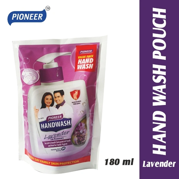 Pioneer Lavender Hand Wash Pouch - 180ml