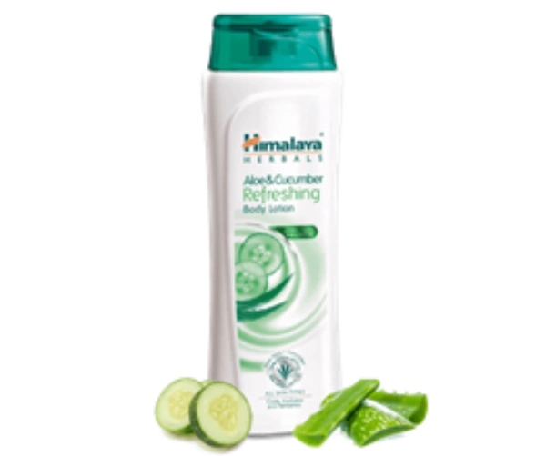 HIMALAYA aloe and cucumber refreshing body lotion