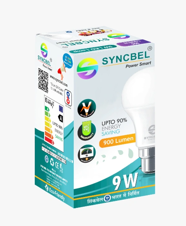 LED BULB  - 9, 1 year