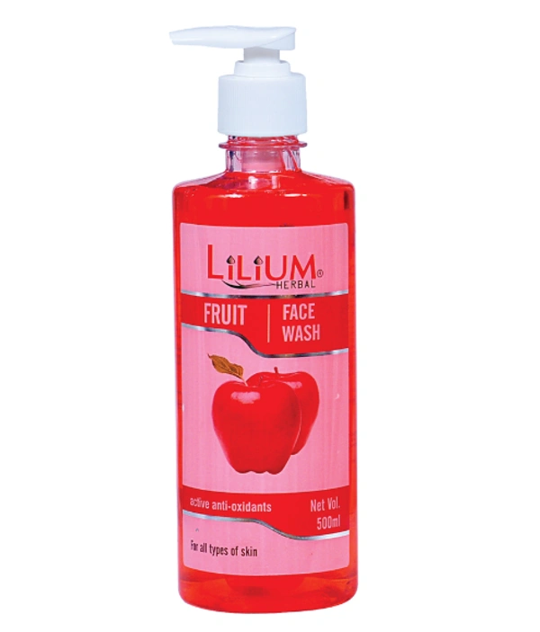 lilium fruit-face-wash - 500ml