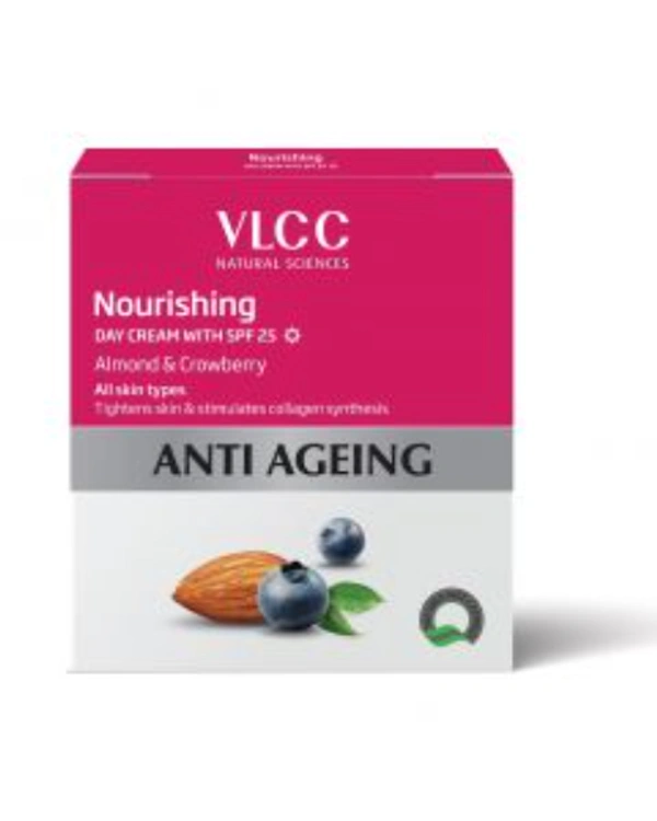 VLCC Anti-Ageing Nourishing Spf 25 Day Cream 50 gm - 