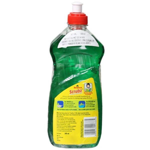 SCRUBZ DISHWASH CONCENTRATE +1 500ML
