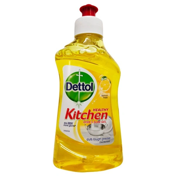  Dettol Healthy Kitchen Dish & Slab Gel - Lemon Fresh 200 ml