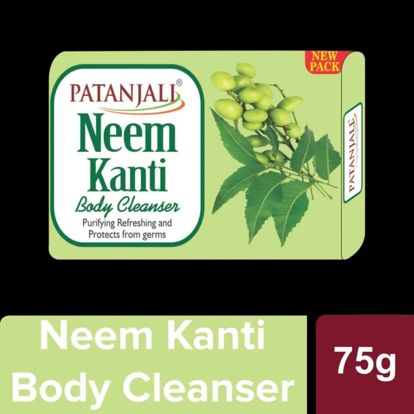 PATANJALI NEEM KANTI BODY CLEANSER  - 75G