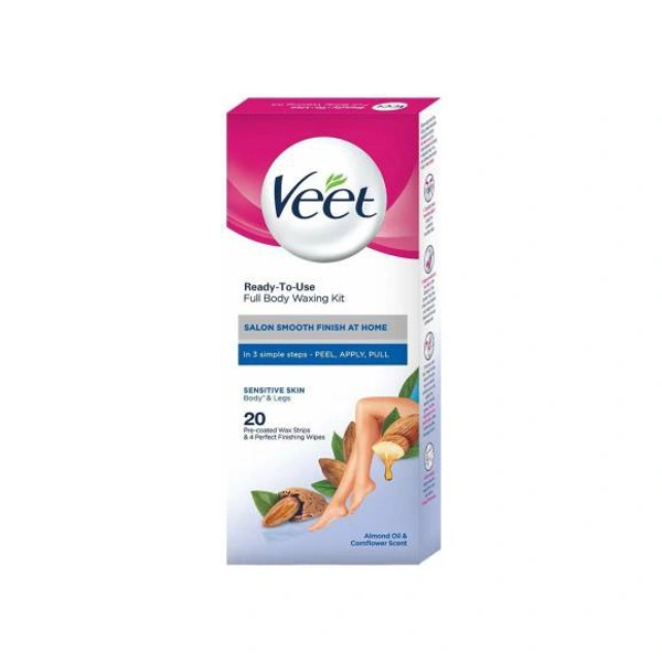 Veet Ready to Use Wax Strips For Sensitive Skin 20 strips - 20