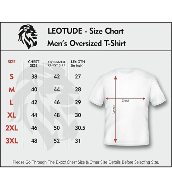 MORION LEOTUDE Men Polycotton Classy Look Dri-Fit Round Neck Half Sleeve Tshirt| Colorful Oversized Fit T-Shirt for Mans - Silver, L