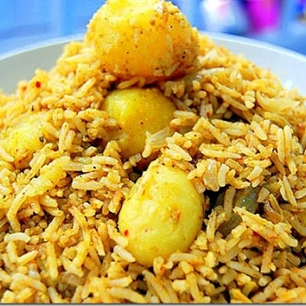 Alu Biryani Half - Haji Biryani