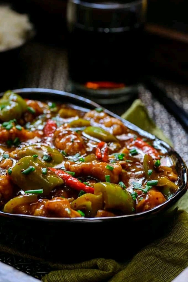 Chilli Chicken (With Bone) - Suruchi Hotel & Restaurant
