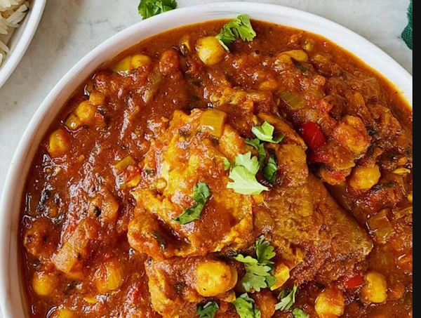 Chicken Chana Masala - Suruchi Hotel & Restaurant