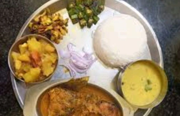 Desi Fish Thali - Suruchi Restaurant