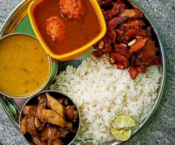 Egg Thali - Suruchi Restaurant