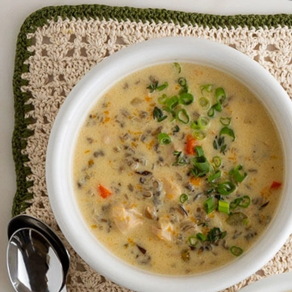 Chicken Mushroom Soup - Chhuti Restaurant