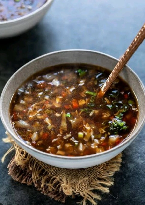 Veg Hot & Sour Soup - Chhuti Restaurant